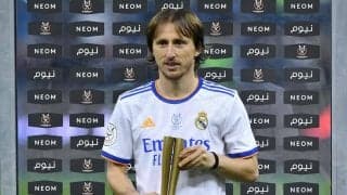 レアル・マドリードの36歳ルカ・モドリッチが「スーパーミドル弾」でスーペル・コパ・デ・エスパーニャ優勝に貢献!大会MVPに輝き、試合後には契約延長を示唆