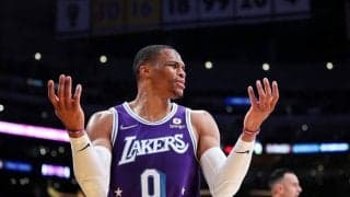 レイカーズOBマジックのツイートに、ウェストブルックは「俺が反応することはない」