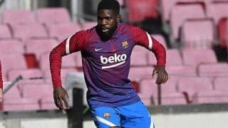 バルセロナ、ユムティティが右足の第5中足骨を骨折…18日に手術へ