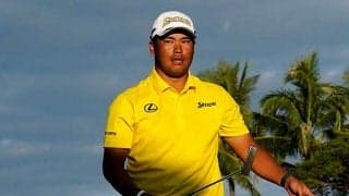 松山英樹、PO制した“超ベタピン”にハワイレポーターも衝撃「私は決して忘れない」