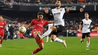 セビージャが敵地でバレンシアとドロー…連勝ストップで首位マドリーに圧力かけられず《ラ・リーガ》