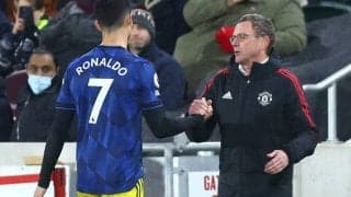 交代に不満のC・ロナウド、ラングニック監督がやり取り明かす「『なぜ交代させるんだ』と言ってきた」