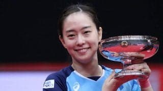 「連覇目指して頑張って」「いつも可愛い」私服の石川佳純の全日本意気込み投稿が話題に