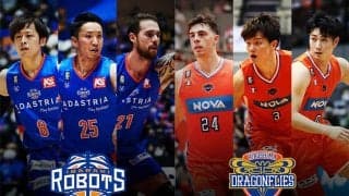 【茨城vs広島】B1での初顔合わせ、最注目は3P成功率で並ぶ福澤晃平と辻直人の対決