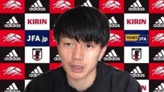 「視野には入っている」W杯を目指す鹿島FW上田綺世、先輩のFW大迫勇也のプレーに「精度は自分にはまだまだ」