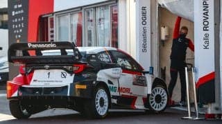 WRCモンテカルロ：シェイクダウンはトヨタのオジエがトップ。勝田は3.8秒差の8番手