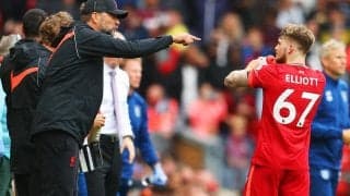 「まるで親子」クロップ監督、全体練習へ復帰のエリオット熱い抱擁で歓迎「学校に子供を迎えにいくお父さん」