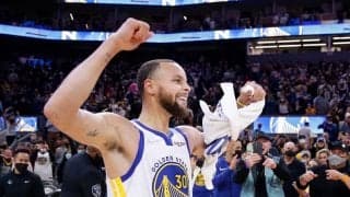 NBAキャリア初となる決勝ブザービーターを沈めたカリー「ようやくこの感じを味わえたよ」