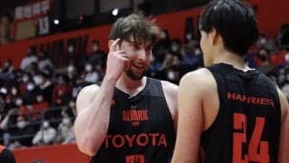 A東京のライアン・ロシターが個人通算8000得点とB1通算400スティールを達成！