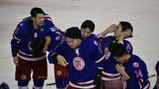 [アイスホッケー] 『無敗の’21年３冠』コメント完全版 第２日目・４年生