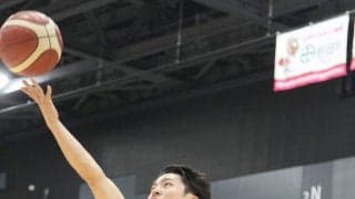 爆発的なパフォーマンスを見せる河村勇輝（横浜ビー・コルセアーズ特別指定選手）