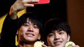 水谷隼の「なかなかマネできない」筋力の調整力に驚き。明治大ダブルスのふたりは「ラリーに持ち込んだら絶対に負けない」