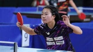 昨夏の全中出場選手が1回戦を突破　高校生を倒す選手も＜全日本卓球ジュニア女子単1回戦②＞