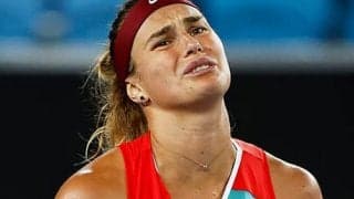 世界2位サバレンカ 初8強逃す