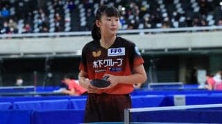 張本美和、堂々たる勝利　木原や赤江らスーパーシード勢登場＜全日本卓球2022ジュニア女子単3回戦＞