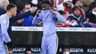 ハムストリング負傷で再離脱のファティ、手術回避で保存療法へ