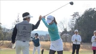 ポイントは腰のクイックターン！捻転差による飛距離アップ