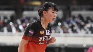 五輪代表の妹対決は張本美和の勝利 平野美宇の妹・亜子を破って8強入り【全日本卓球】