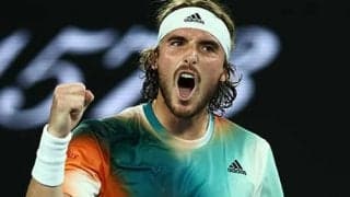 チチパス4強 シナーに圧勝