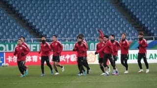 中国代表戦を翌日に控えた日本代表が埼スタでトレーニング！ 試合は27日19時キックオフ