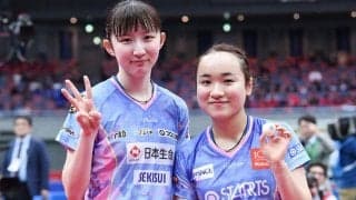 『みまひな、かすみう、はりひな』五輪・世界卓球メダリストペアが続々のダブルス種目【全日本卓球 みどころ】
