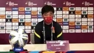 「アジアNo.1」と日本代表を語る謎だらけの新生・中国代表リー・シャオペン監督「中国代表らしい試合に」