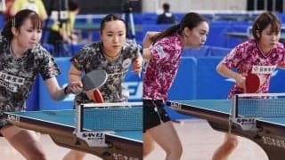 女子ダブルス 伊藤・早田、石川・平野はそろって初戦突破！【全日本卓球】