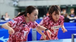 石川/平野、伊藤/早田らが白星発進　16強決まる＜全日本卓球2022女子複4回戦＞