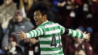 旗手怜央のセルティック初ゴール！ワールドクラス｢超弾丸無回転ミドル｣が炸裂!「日本代表返り咲き」を狙う24歳が全得点に関与