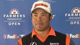 松山英樹「ロ-スコアを目指して」　2日目ノースコースでの巻き返しに意欲