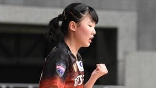 ジュニア女子 張本美和が決勝進出！兄・智和超えの13歳Vへあと一つ【全日本卓球】