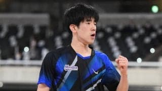 吉山僚一 2年ぶり2度目のジュニア優勝！松島輝空にストレート勝ち【全日本卓球】