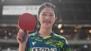 木原美悠 最後の全日本ジュニアで悲願の初優勝！圧巻の全試合ストレートV【全日本卓球】