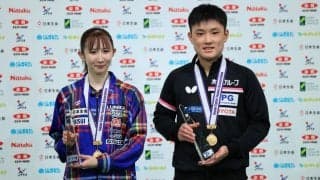 張本智和/早田ひなが初V　混合ダブルスランキング一覧＜全日本卓球2022＞