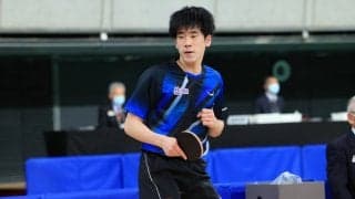 吉山、最終目標は「世界で金メダル」　ジュニア男子単で2度目の優勝＜全日本卓球2022＞