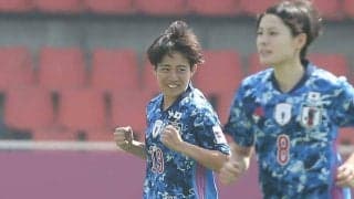 なでしこJが開始32秒で先制！　日韓戦・植木理子の鮮烈ゴールに反響「落ち着きが凄い」