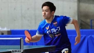 前年度王者・及川瑞基、ジュニアベスト8の徳田に完封勝利＜全日本卓球2022男子単4回戦①＞
