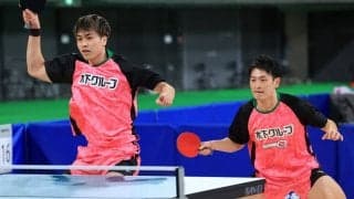 Tリーガー対決は大島/田添ペアに軍配　男子複ベスト4決定＜全日本卓球2022＞
