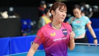加藤美優、前年度覇者の石川佳純を撃破＜全日本卓球2022＞