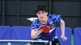 “ペンドラの星”が6回戦で白星　松下大星、日本リーガー唯一の8強入り＜全日本卓球2022＞