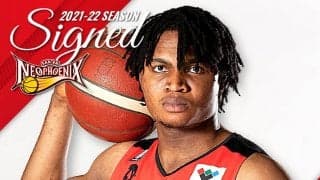 ピータージュニア・オコエ（名古屋学院大学1年生）が三遠ネオフェニックスにアマチュア選手として新加入