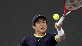 西岡、フルセット制し4強入