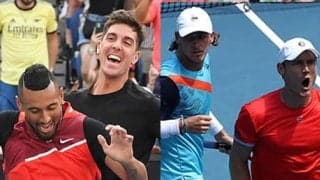  【速報中】キリオス/コキナキスら男子複決勝 