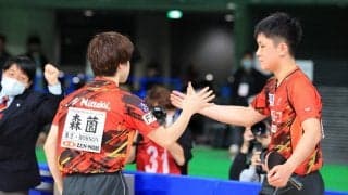 土日は有観客試合　張本/森薗、宇田/戸上らが優勝狙う＜全日本卓球2022・5日目＞