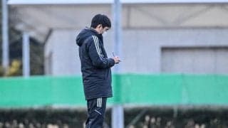 日本代表、サウジ戦に向けバチバチ練習！「メモを取る森保監督」を前にサブ組が見せた緊迫感