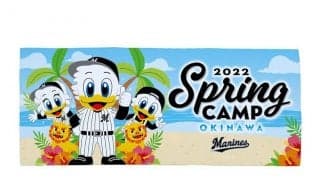 ロッテ石垣島キャンプグッズをオンライン販売　イラストリニューアルのマーくんも登場