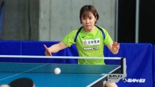 平野美宇、女子ダブルス準決勝棄権　抗原検査で陽性反応＜全日本卓球2022＞
