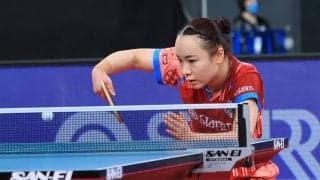 第2シード・伊藤美誠　木村とのバック表対決を制し4強へ＜全日本卓球2022＞