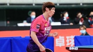 止まらない松平健太　ジュニア王者・吉山を下し4強入り＜全日本卓球2022男子単準々決勝＞