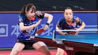 世界2位・伊藤/早田ペア、3-0完勝で決勝進出＜全日本卓球2022＞